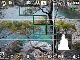 Panasonic Lumix DMC-GF1 – Aufnahmemodus [Foto: MediaNord]