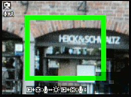 Nikon D300S – Lupe zum manuellen Fokussieren im LiveView [Foto: MediaNord]