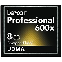 Lexar&nbsp;CF 600x UDMA Professional 8 GByte