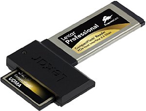 Lexar Professional Expresscard CompactFlash Kartenlesegerät [Foto: Lexar]