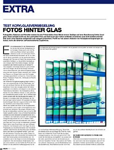 ProfiFoto&nbsp;Artikel&nbsp;Test Acrylglasversiegelung