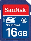 SanDisk SDHC Card 16 GByte