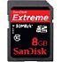 SanDisk&nbsp;Extreme SDHC Card 8 GByte: klicken Sie f�r weitere Informationen