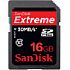 SanDisk&nbsp;Extreme SDHC Card 16 GByte: klicken Sie f�r weitere Informationen