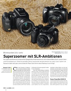 DigitalPhoto&nbsp;Kamera-Vergleichstest&nbsp;Superzoom Bridge-Kameras im Vergleich