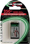 Ansmann NiMH 250 (9V Block)