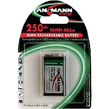 Ansmann NiMH 250 (9V Block)
