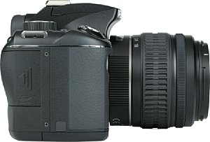 Pentax K-x mit SMC Pentax-DA L 1:3.5-5.6 18-55 mm AL [Foto: MediaNord]