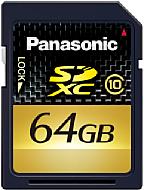 Panasonic SDXC-Speicherkarte 64 GB [Foto: Panasonic]