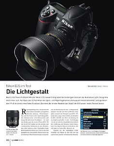 DigitalPhoto&nbsp;Kamera-Einzeltest&nbsp;Nikon D3S im Test
