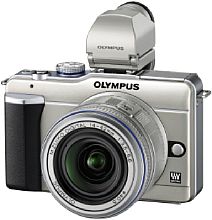 Olympus Pen E-PL1 mit MZD 3.5-5.6 14-42 mm und VF-2 [Foto: Olympus]