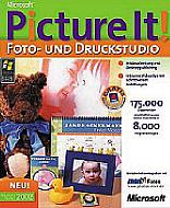 Microsoft Foto-und-Druckstudio 2002 [Packshot: Microsoft] [Foto: Packshot: Microsoft]