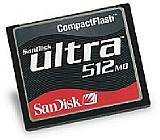 SanDisk Ultra 512 Mbyte [Foto: San Disk] [Foto: Foto: San Disk]