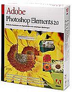 Adobe Photoshop Elements 2.0 [Packshot: MediaNord] [Foto: Packshot: MediaNord]