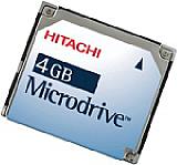 Hitachi Microdrive 4 GByte [Foto: Hitachi] [Foto: Foto: Hitachi]