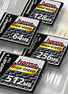 Hama CompactFlach High-Speed-Familie [Foto: Hama] [Foto: Foto: Hama]