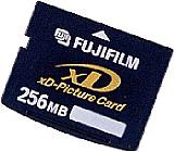 Fujifilm xD-Picture Card 256 MByte [Foto: Fujifilm] [Foto: Foto: Fujifilm]