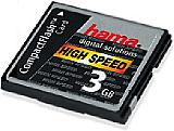 Hama CompactFlash-Karte Typ II mit 3 GByte [Foto: Hama] [Foto: Foto: Hama]