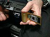 Imagek EFS-1 ''Digitale Filmpatrone'' Prototyp auf der Photokina 98 [Foto: MediaNord] [Foto: Foto: MediaNord]