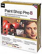 Jasc Paint Shop Pro 8 [Packshot: MediaNord] [Foto: Packshot: MediaNord]