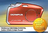 DIWA-Award für Olympus µ-mini DIGITAL [Foto: DIWA] [Foto: Foto: DIWA]