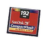 San Disk CompactFlash-Speicherkarte, 192 MByte [Foto: MediaNord] [Foto: Foto: MediaNord]