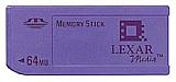 Lexar Media Memory Stick 64 MB [Foto: Lexar Media] [Foto: Foto: Lexar Media]