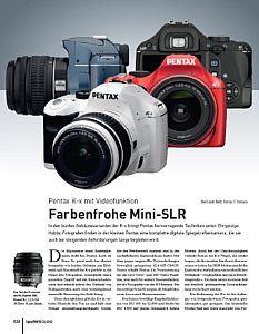 DigitalPhoto&nbsp;Kamera-Einzeltest&nbsp;Pentax K-x in DigitalPhoto Kameratest