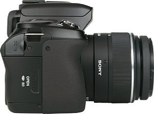 Sony Alpha 450 mit DT 3.5-5.6 18-55 mm SAM [Foto: MediaNord]