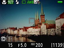 Pentax K-x – LiveView [Foto: MediaNord]