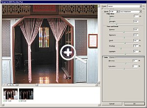 Der HDR-Dialog präsentiert sich übersichtlicher und mit neuen Einstellmöglichkeiten [Foto: Heico Neumeyer]