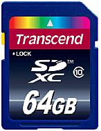 Transcend SDXC-Speicherkarte 64 Gigabytes [Foto: Transcend]