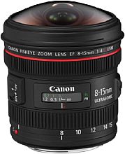 Canon EF 8-15 mm 4 L Fisheye USM