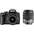 Pentax K-r mit DA L 18-55 mm und DA L 50-200 mm