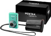 Pentax Optio S1 Luxury Kit gr&uuml;n