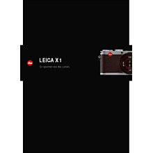 Leica Broschüre X1