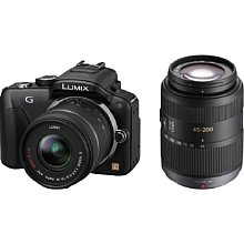 Panasonic Lumix DMC-G3 mit 14-42 mm und 45-200 mm