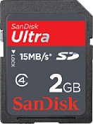 SanDisk Ultra SD Card 2 GByte