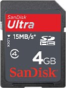 SanDisk Ultra SDHC Card 4 GByte