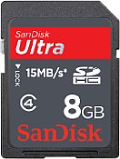 SanDisk Ultra SDHC Card 8 GByte