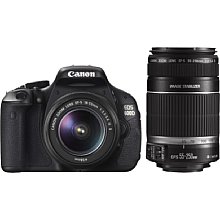 Canon EOS 600D mit EF-S 18-55 IS II + 55-250 IS