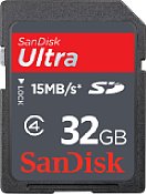 SanDisk Ultra SDHC Card 32 GByte
