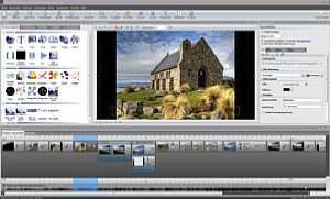Fototipp Aquasoft Diashow für Youtube – Arbeitsfläche [Foto: MediaNord]
