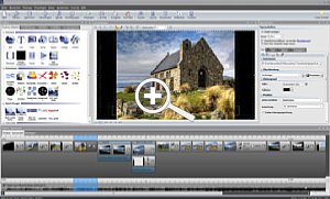 Fototipp Aquasoft Diashow für Youtube – Arbeitsfläche [Foto: MediaNord]