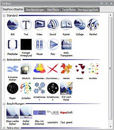 Fototipp Aquasoft Diashow für Youtube – Toolbox [Foto: MediaNord]