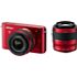 Nikon 1 J1 mit 10-30 mm und 30-110 mm