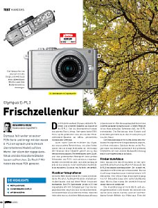 DigitalPhoto&nbsp;Kamera-Einzeltest&nbsp;Olympus Pen E-PL3 im Test
