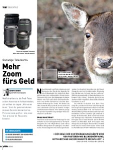DigitalPhoto&nbsp;Objektiv-Vergleichstest&nbsp;Vier günstige Telezoom-Objektive im Test