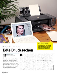 DigitalPhoto&nbsp;Fotopapier-Test&nbsp;Fine-Art-Papiere im Check