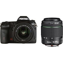 Pentax K-5 mit DA 18-55 mm WR + 50-200 WR